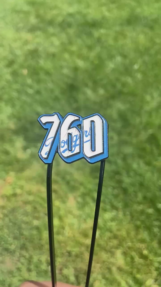 760 Pin Dodgers Small